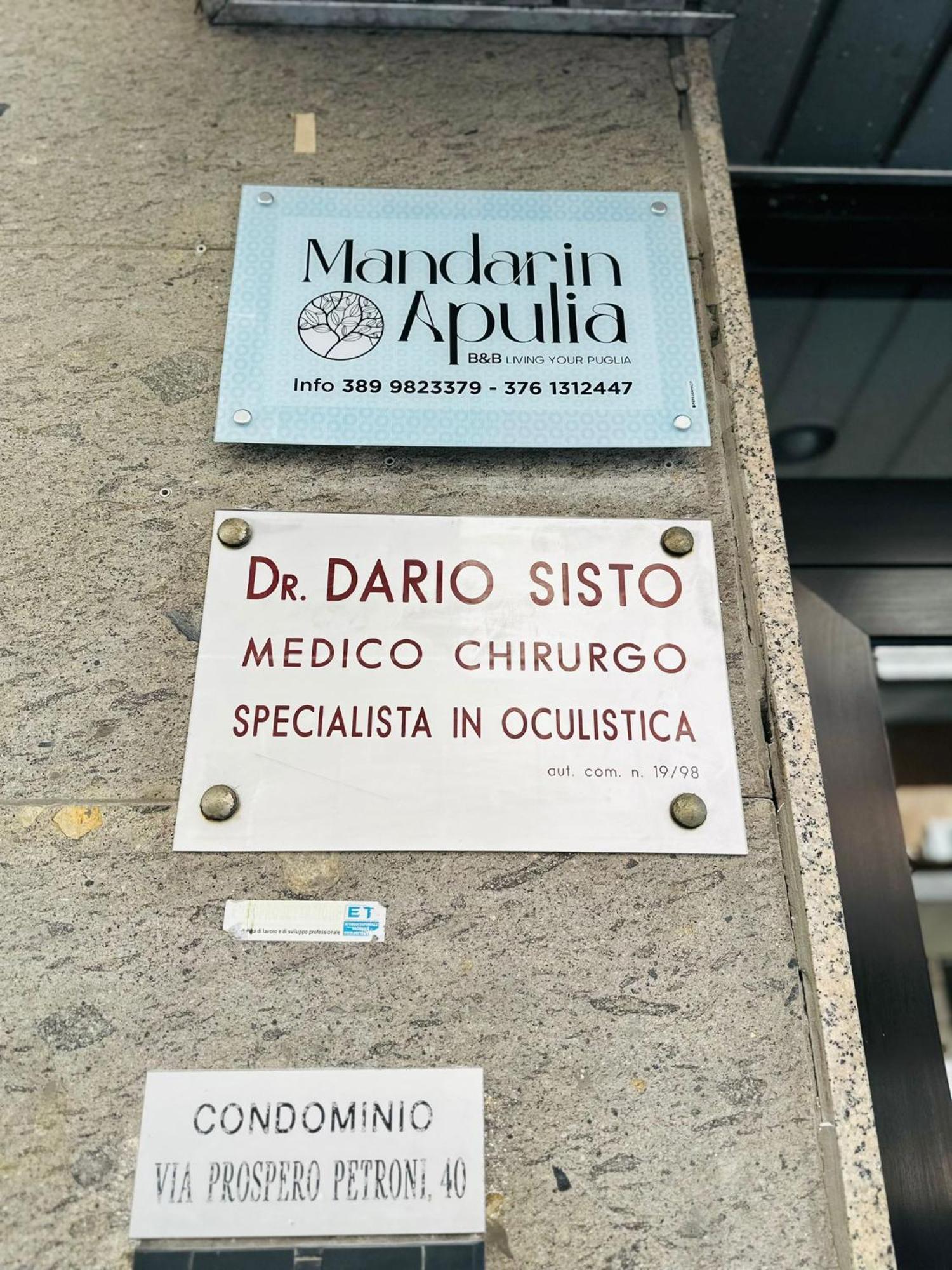 Mandarin Apulia B&B Bari Exterior foto